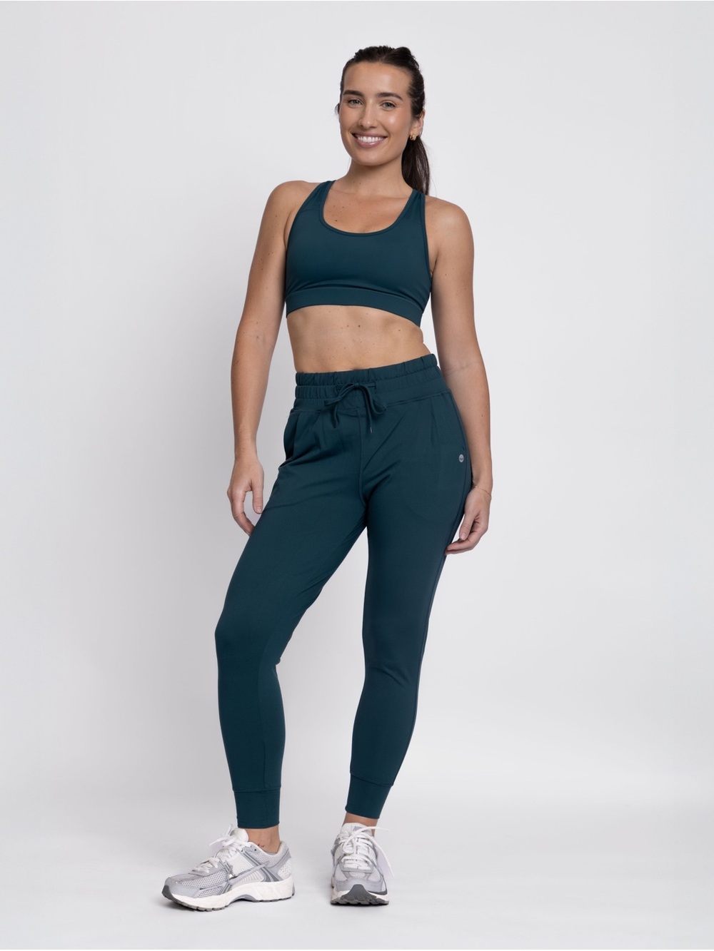 Senita Athletics Weekend Jogger Teal Track Joggers